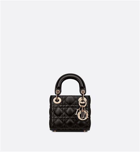 miss dior micro bag|small lady dior bag price.